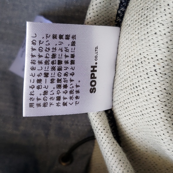 Uniform Experiment men's crewneck size 4/XL, gray NWT, made in Japan - Picture 10 of 10